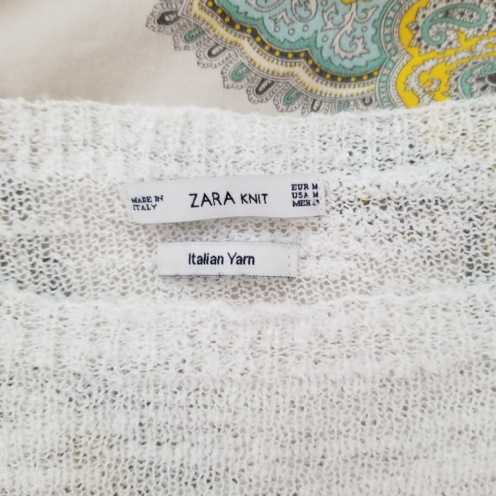 Zara loose fit knit top